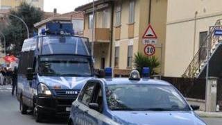 Un controllo della polizia