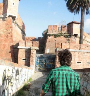 Lingresso della Fortezza Nuova nel quartiere della Venezia      