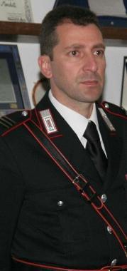 A sinistra il maresciallo Alioto A destra il sindaco Lorenzini