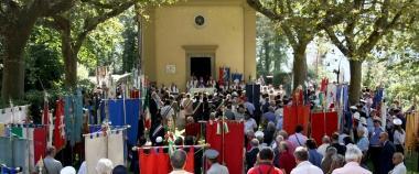 <b>MEMORIA.</b> Una cerimonia nellanniversario delleccidio 