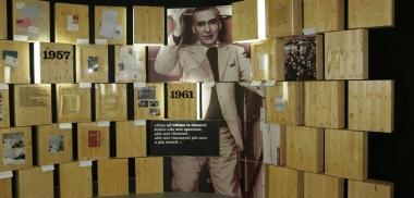 La mostra dedicata a Malaparte allinterno del Museo del tessuto 