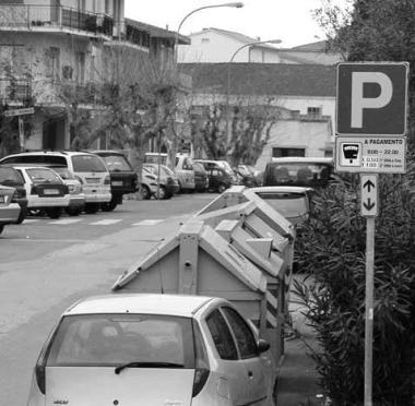 Un tratto di via della Stazione dove saranno fatti i lavori