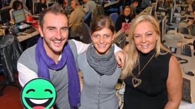 <b>GENNAIO.</b> Matteo, Irene e Marila: torna il sorriso