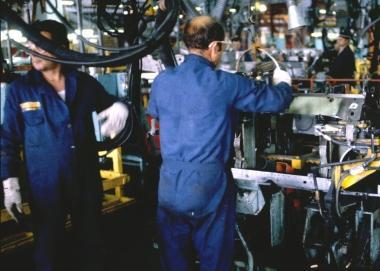 I lavoratori della societ&agrave; Tiemme 