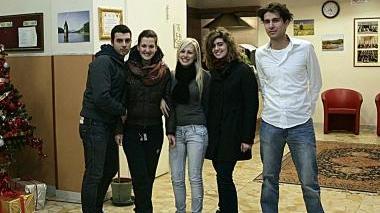 Alcuni dei premiati all’istituto Martini
