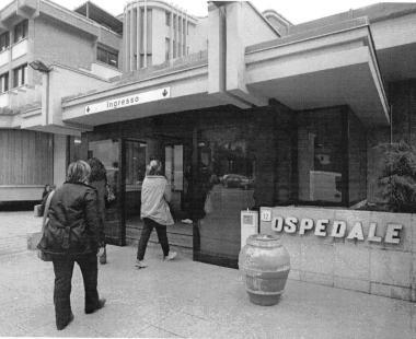 Lingresso dellospedale di Pescia  