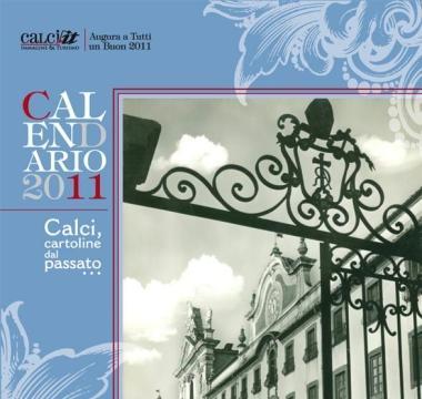 Calendario di Calci con le vecchie cartoline