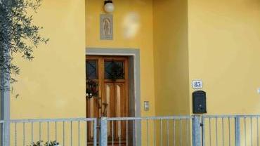 L’ingresso di casa Lovisco