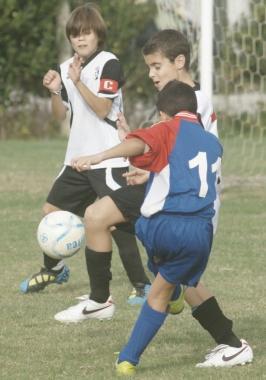 <b>IN CAMPO... </b>Una partita della squadra Esordienti 
