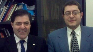 Andrea Vinchesi e l’avvocato Sandro Castro