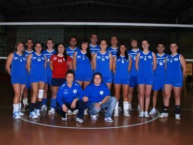 La formazione di volley misto Uisp dellAsd Monsummano 