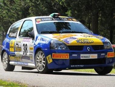 La Clio Rs portata al successo da Paolo Moricci e Paolo Garavaldi 