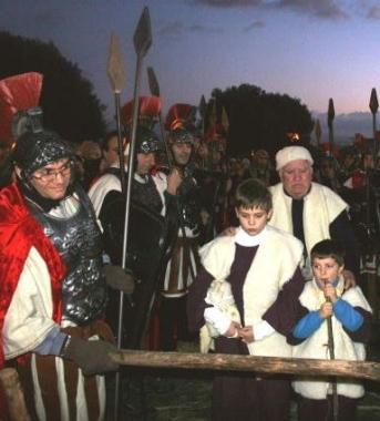 Il presepe vivente dellanno scorso 