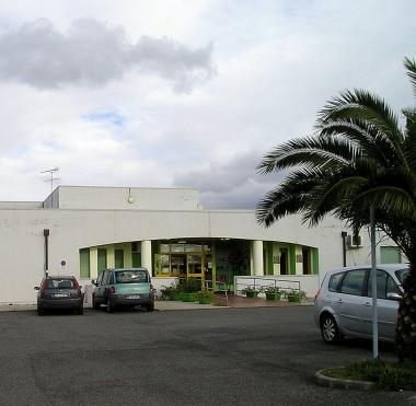 La rsa delle Pescine e a fianco Paolo Lucchesi   