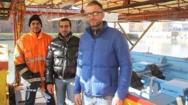 Da sinistra, Loris Nannucci, Gabriele Gaggiano ed Ernat Mica