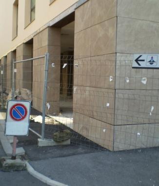I lavori al teatro Pacini 
