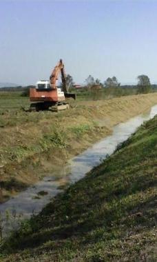 Un canale nella Piana 