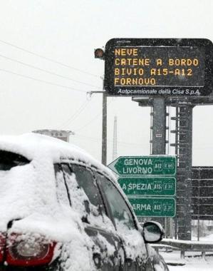Neve abbondante ovunque 