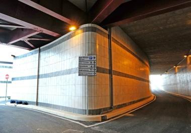 Nel tunnel un sofisticato sistema anti-allagamenti e l'illuminazione intelligente