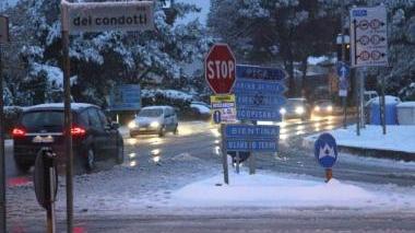 Mezzo metro di neve sul Serra