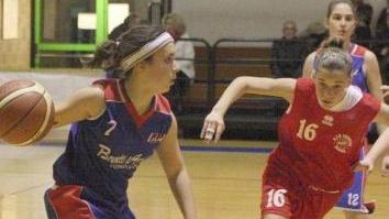 Elisa Grieco dell’Under 19 in azione per la Brunetti e Antonelli