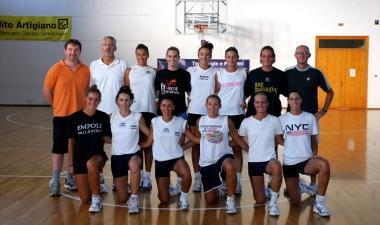 Il gruppo della Rep Packaging che stasera affronter&agrave; il San Michele nel big match della serie B femminile 