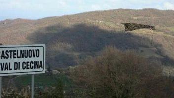 L’area dove dovrebbero essere installati i pannelli solari