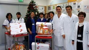 Lo staff del reparto di pediatria