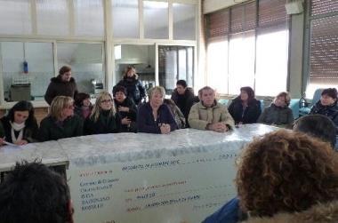 <b>MABRO.</b> Un momento della presentazione della cena 