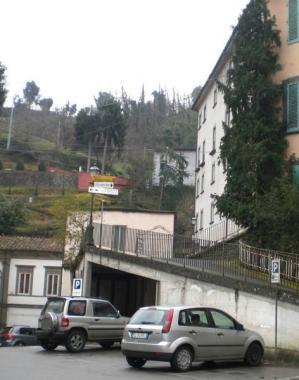 Il centro di Bagni di Lucca 