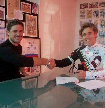 Cristian Fanini con Patrik Moren   