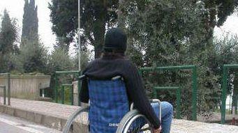 Un disabile (foto d’archivio)