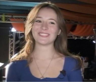 La cantante e ballerina vaianese Virginia Nuti    