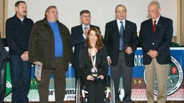 <b>UNVS. </b>La premiazione di Sara Morganti a Tirrenia