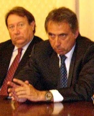 Il sindaco Cosimi (a destra) e lassessore Nebbiai 