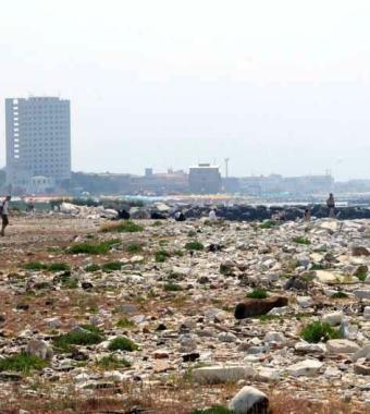<b>LA ZONA.</b> Larea in cui sorger&agrave; il porto turistico  
