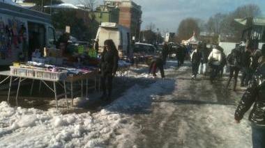 Mercato, banchi decimati dalla neve Gli ambulanti ora chiedono i danni