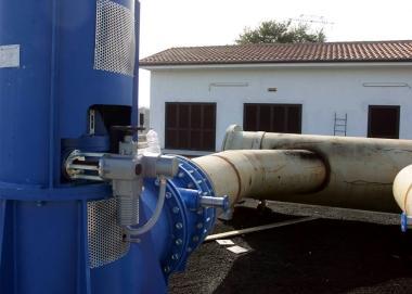 Una centrale idrica   