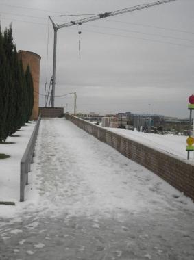 La rampa del cimitero 