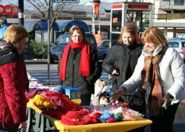 Il mercatino dell'Amu per le donne dell'Uruguay