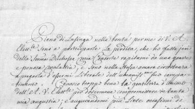 La lettera del duca di Modena