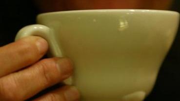 Una tazza di thè caldo