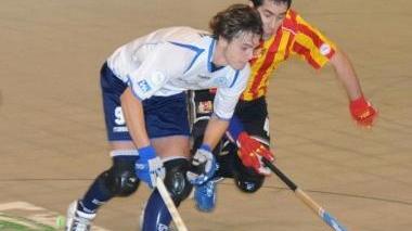 <b>BANCA ETRURIA </b>Pagnini in azione e un’immagine della partita tratta dal sito del Barcellona