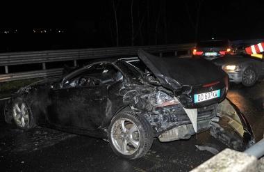 Lincidente sulla superstrada 