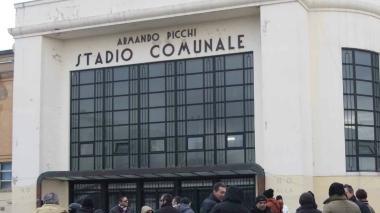 <b>STOP.</b> Bepi Pillon perplesso e lo stadio chiuso sabato scorso