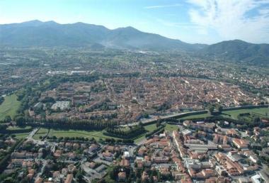 Una veduta della citt&agrave; dallalto    