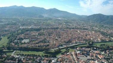 Una veduta della città dall’alto