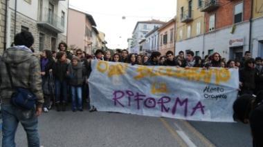 Sciopero della fame contro la riforma Gelmini