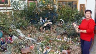 La mega Natività che occupa tutto il salotto