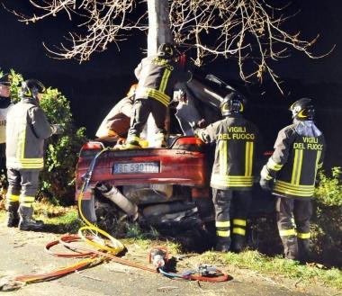 Lauto dei due senegalesi 